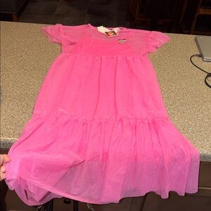 New target pride sheer pink dress